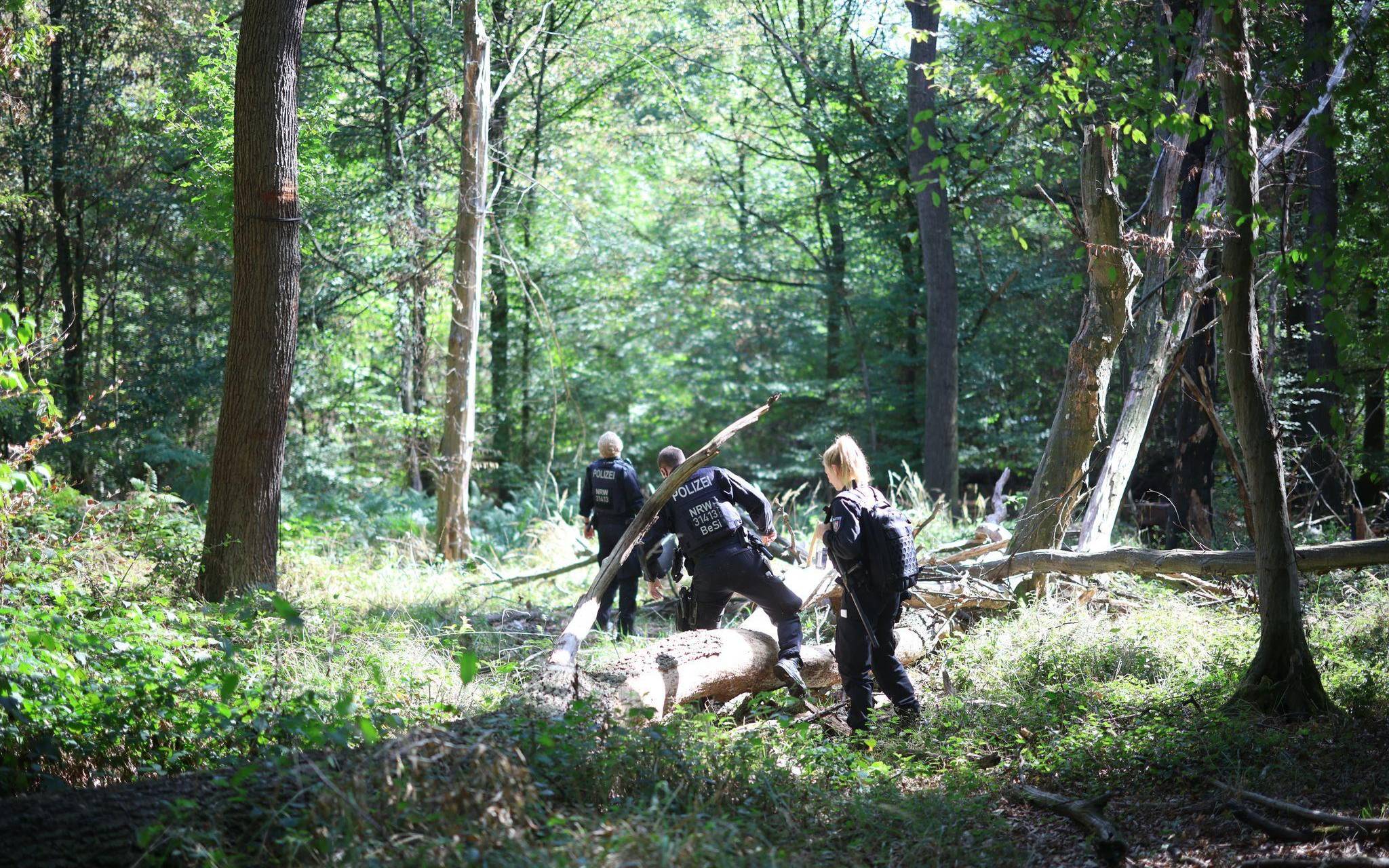 Strom-Sabotage: Suche nach Verdächtigem am Hambacher Forst