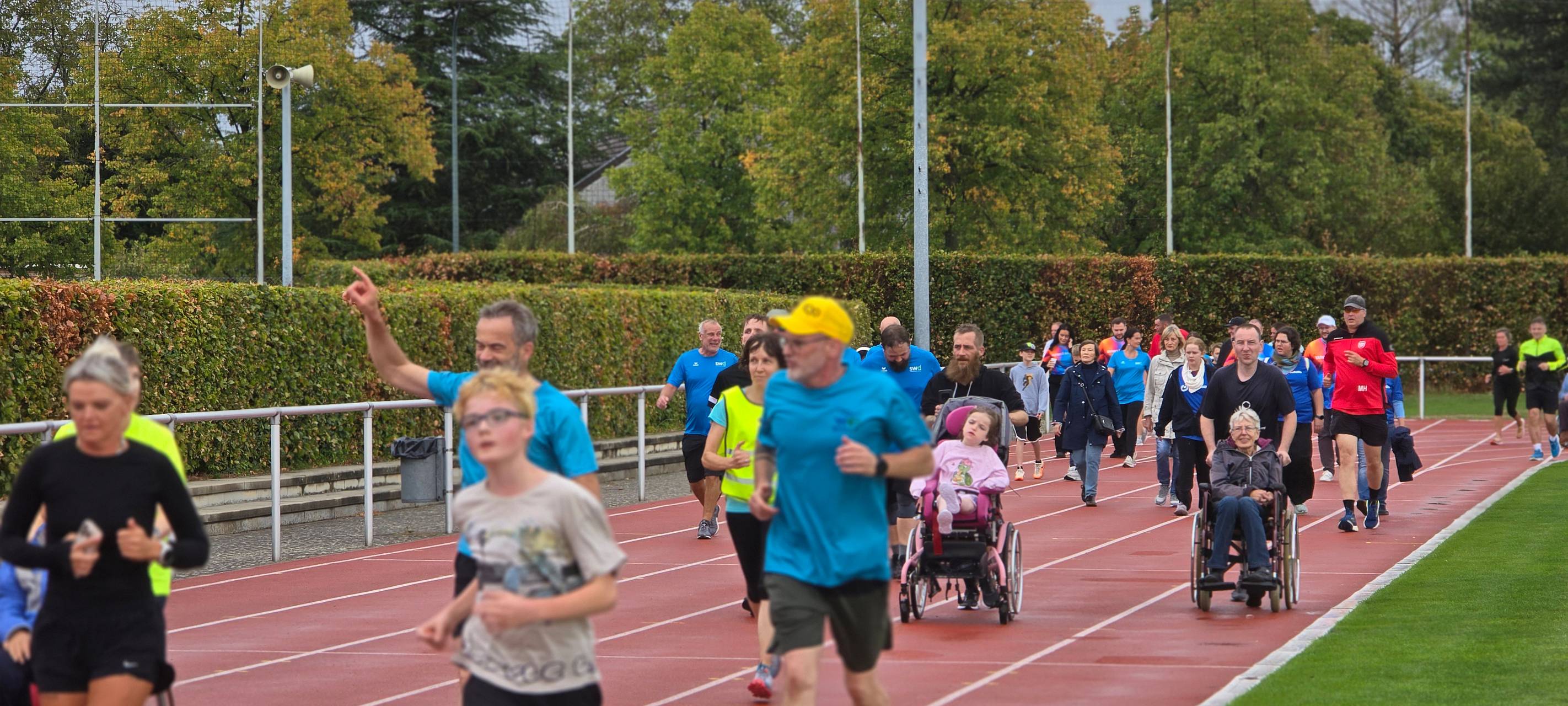 Inklusionslauf in Düren knackt 10.000-Runden-Marke