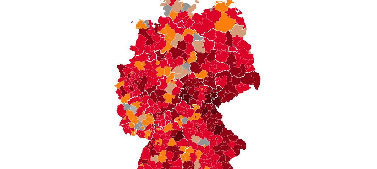 Inzidenzwert sinkt deutlich