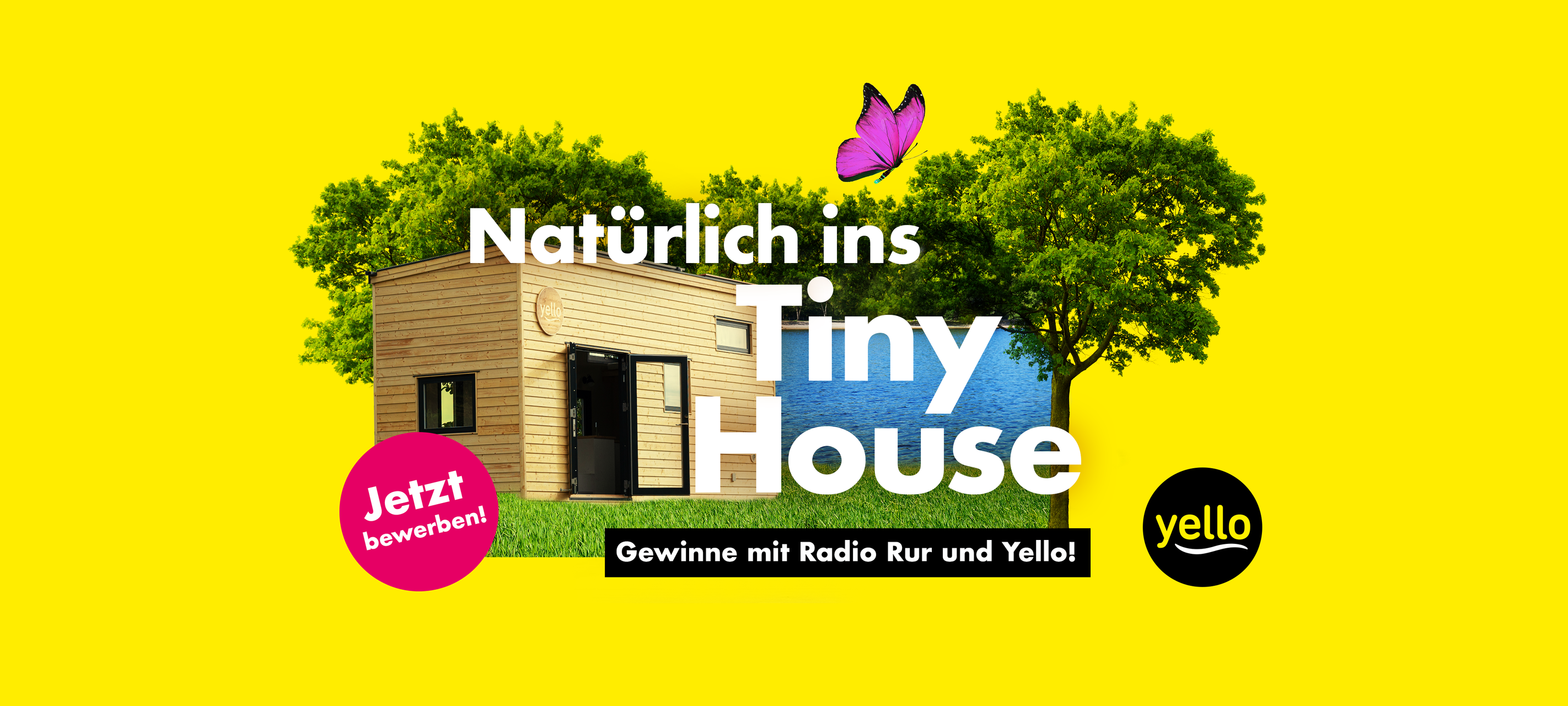 Natürlich ins Tiny House mit Radio Rur und Yello