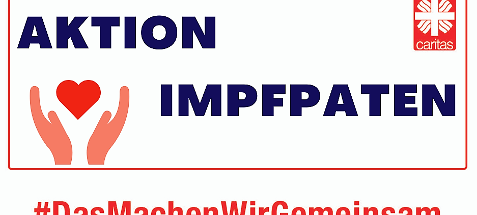 Caritas stellt Impfpaten