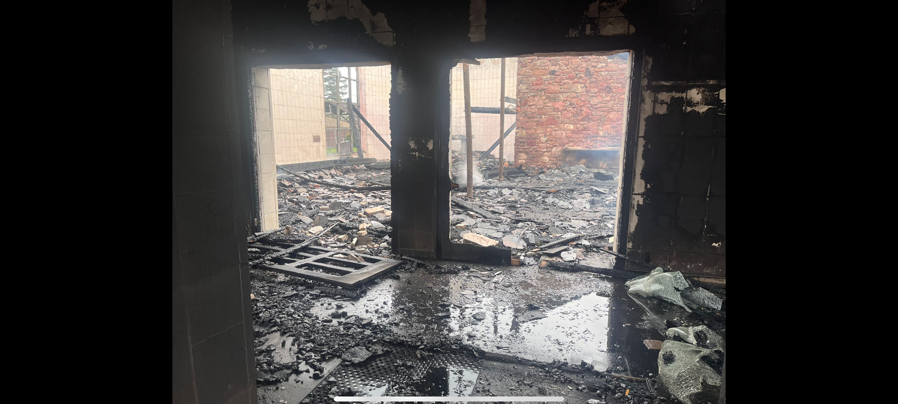 Brand in Alt-Morschenich