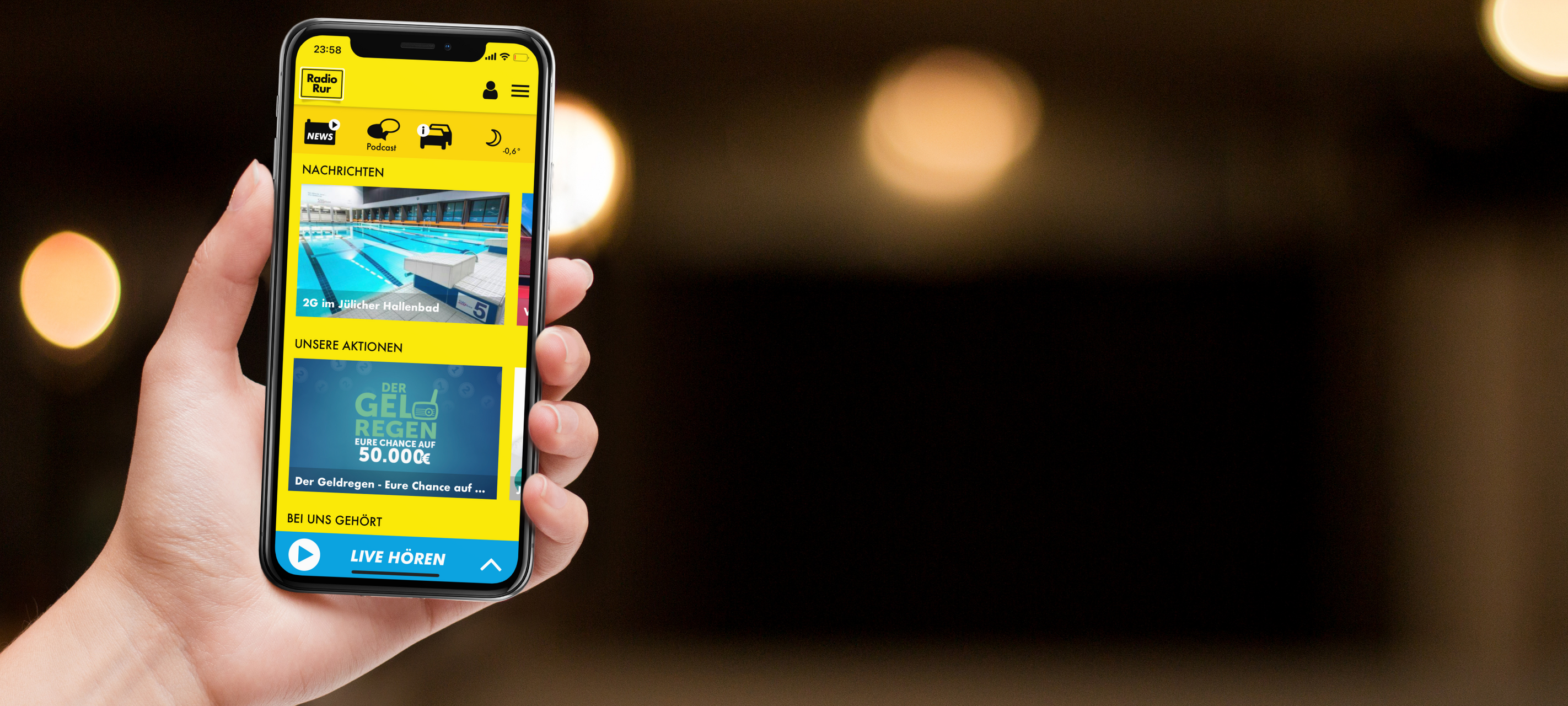 Technische Störung beim App-Push