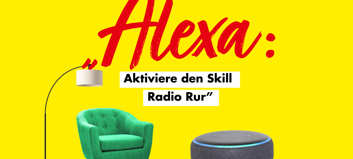 Höre uns ganz einfach über Alexa
